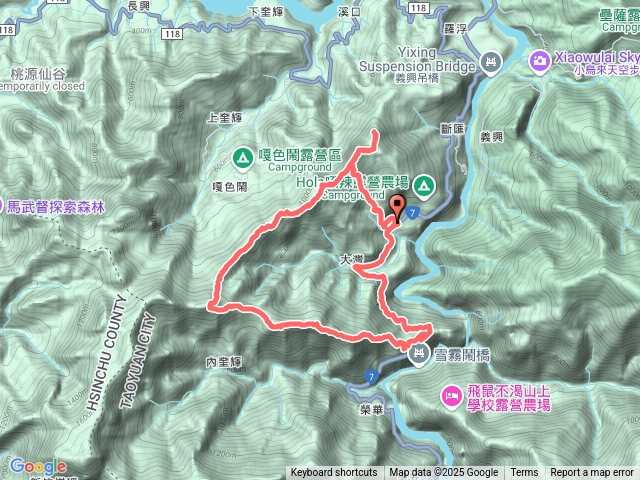 拉號山、牛角山、嘎色鬧山、榮華山