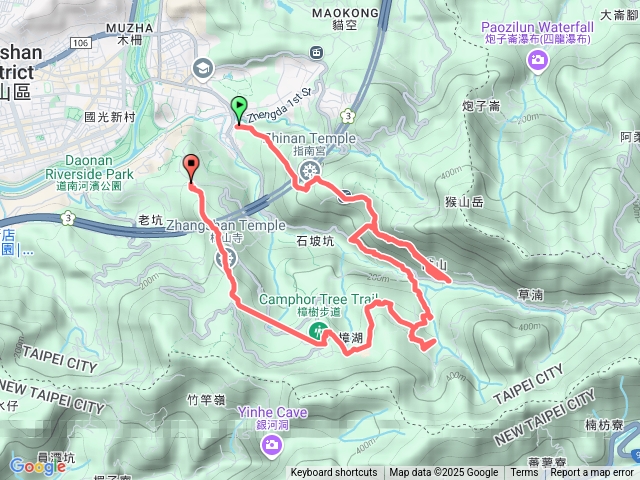 2025.01.31千階步道政大後山