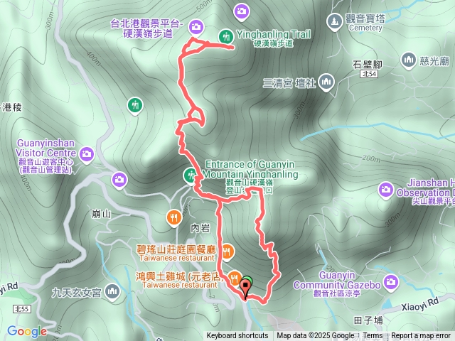 20250723觀音山小北插、硬漢嶺健行