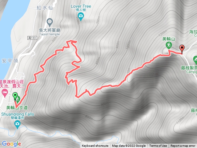 美崙山步道(高雄六龜2022/1/1)