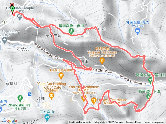 指南-猴山岳-貓空園山-貓空壺穴O型