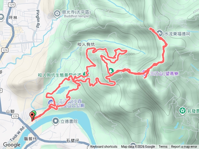 咬人狗坑三汀山預覽圖