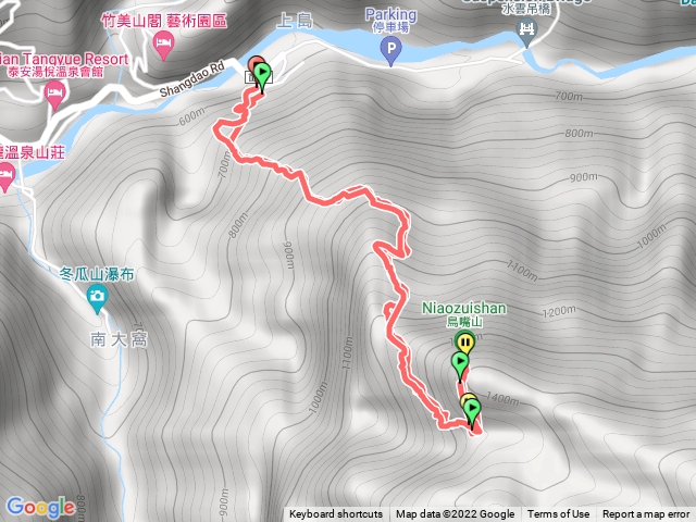 上島山/鳥嘴（川澤拉麵登山自組）