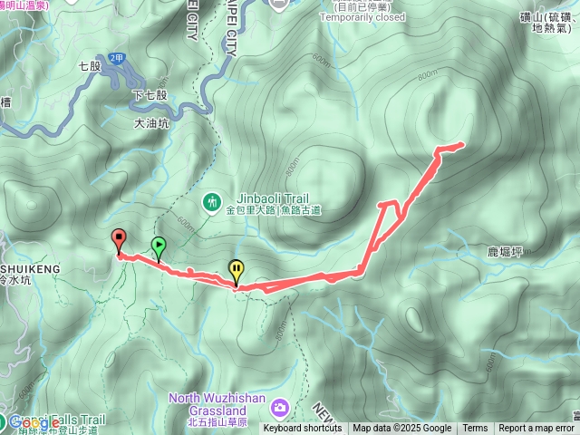 磺嘴山翠翠谷步道