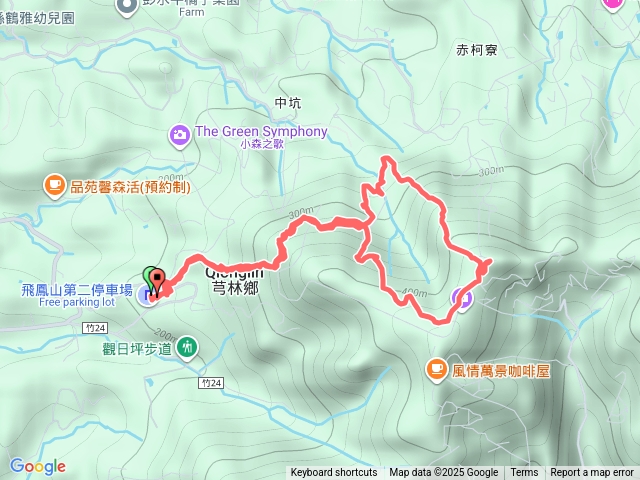 羅屋中坑山密径