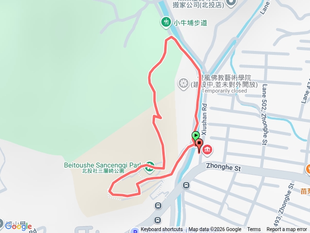 小牛埔步道、三層崎公園