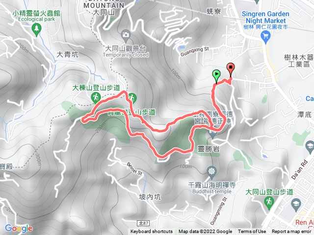 大同山-青龍嶺