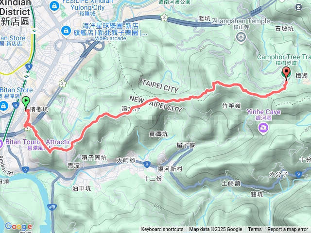 新店小獅山～木柵貓空