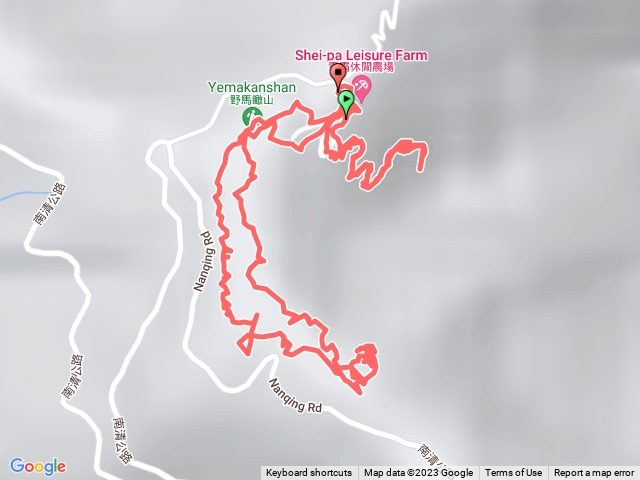 雪霸野马瞰山步道