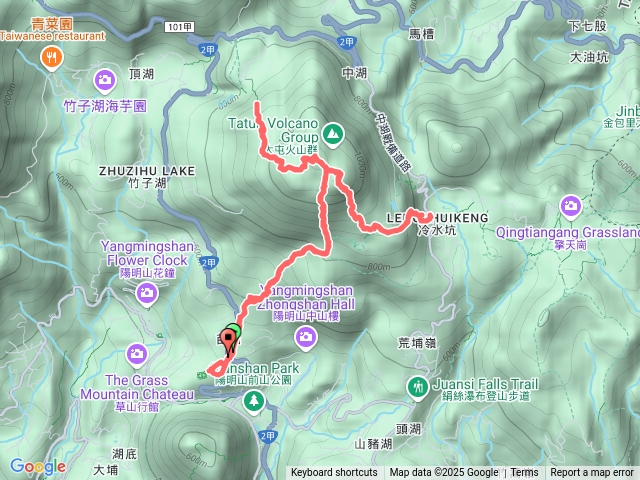 七星山三進三出