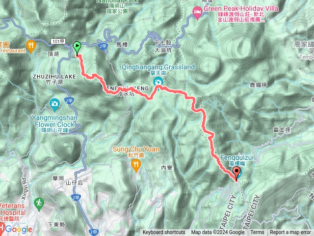 2024.08.25 臺北大縱走第三段：小油坑至風櫃嘴