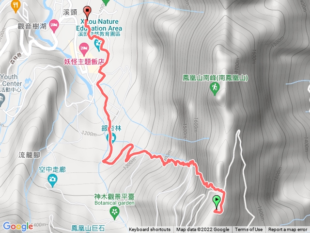 溪頭天文台登山步道（下山）
