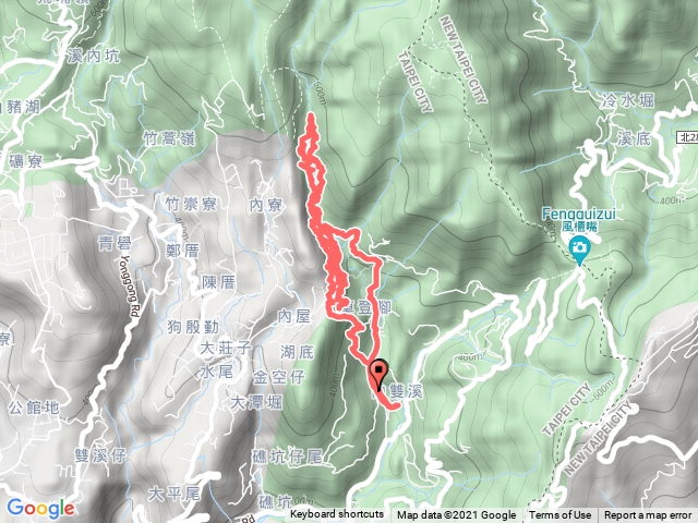 2021-09-18登峰圳-坪頂新圳-坪頂古圳-內雙溪古道-大崎頭步道連走