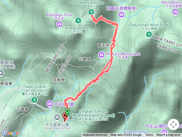 面天山