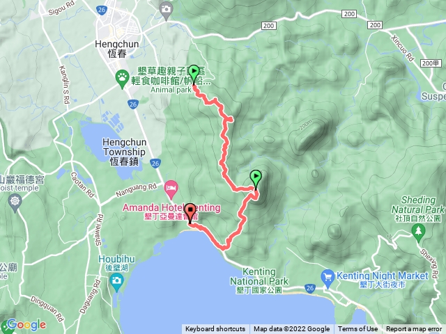 赤牛嶺＆出水＆大山姆山＆南灣縱走