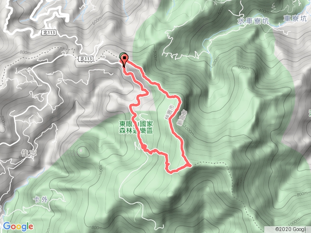 三峽三星之志繼山連走東眼山