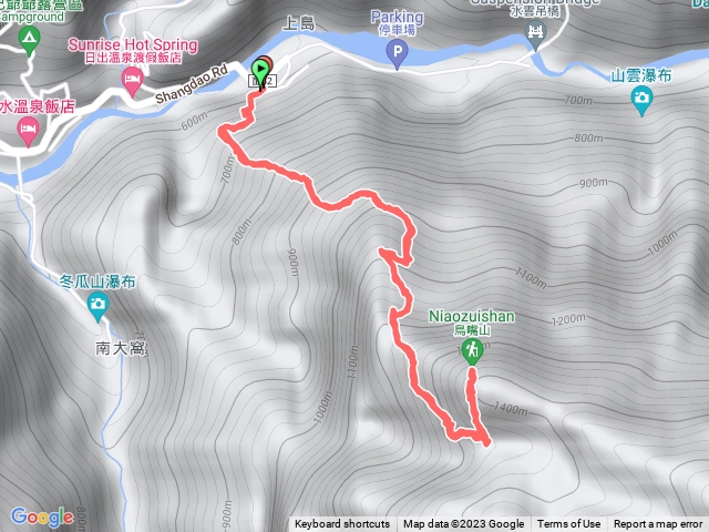 鳥嘴山登山步道(上島山)