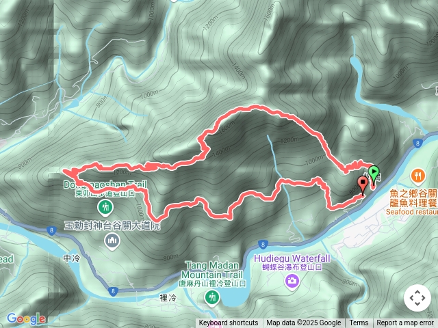 德芙蘭經東南稜上東卯山O型