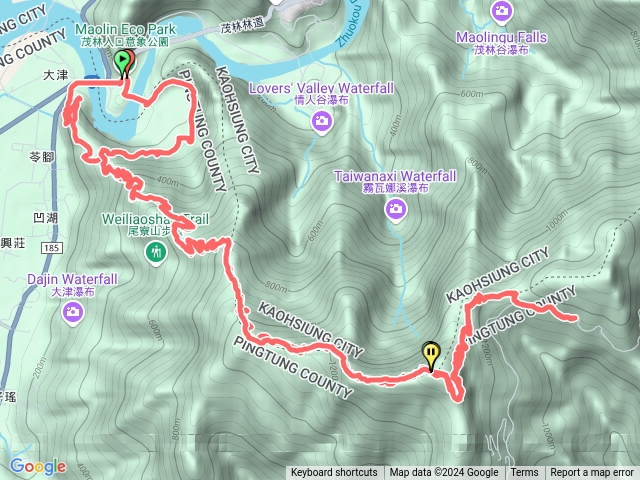 20241221尾寮山登山步道全程預覽圖