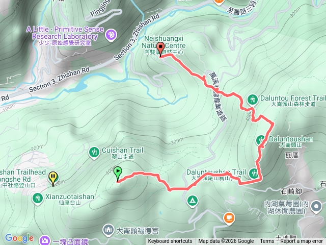 大崙頭尾山步道健行預覽圖