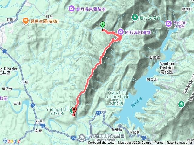 龜丹溪上糖子恩山連走鈺鼎步道下天豔宮預覽圖