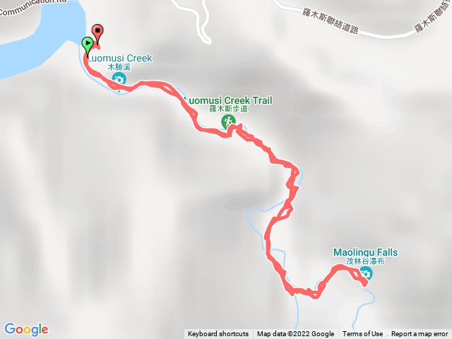 羅木斯溪登山步道