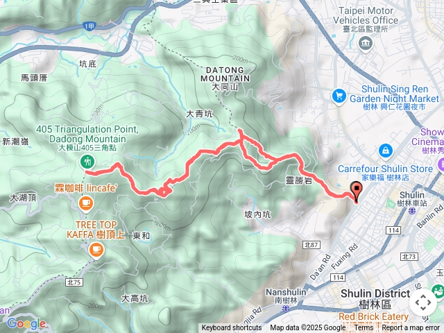簡單駭客 尖棟山-青龍嶺-鎮遠山-秋壇山-大棟山-大青坑崙-大同山