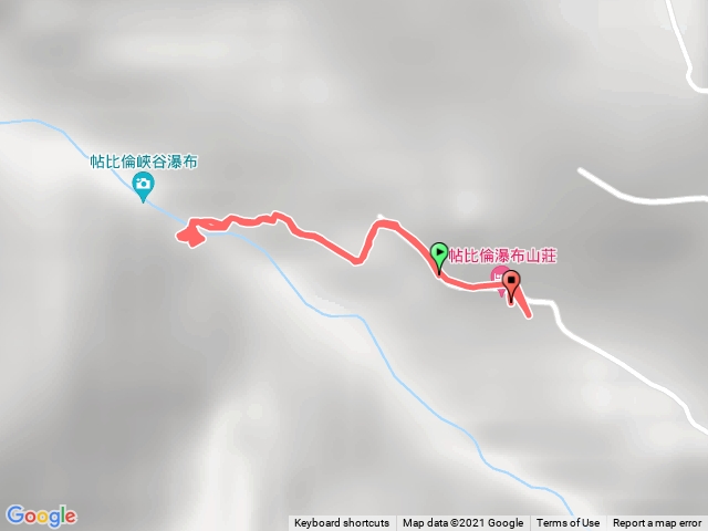 2021-12-26 帖比倫峽谷瀑布