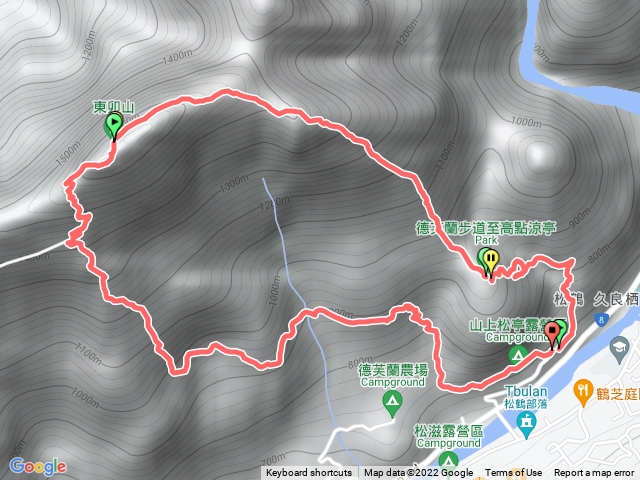 德芙蘭上東卯山（逆時針）