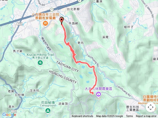 福人步道到大北坑