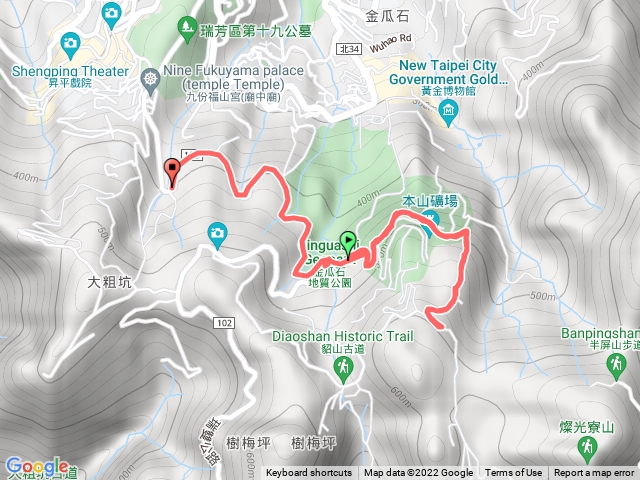 金瓜石地質公園