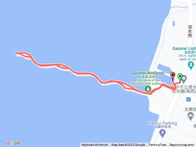 南山神壽任務–環台步道馬拉松高美濕地木棧道20221029095352