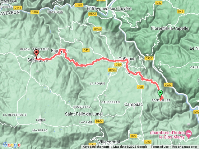 勒皮之路D9 Fonteilles～Sénergues