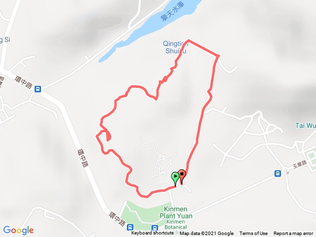 金門植物園猛虎步道二