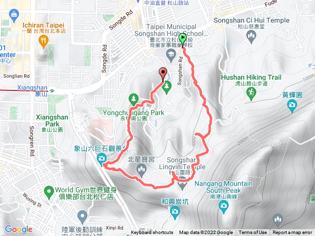 四獸山四峰連走