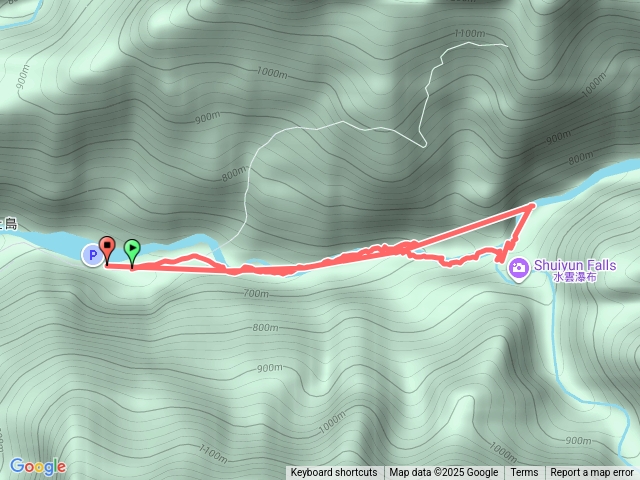 水雲瀑布溯溪預覽圖