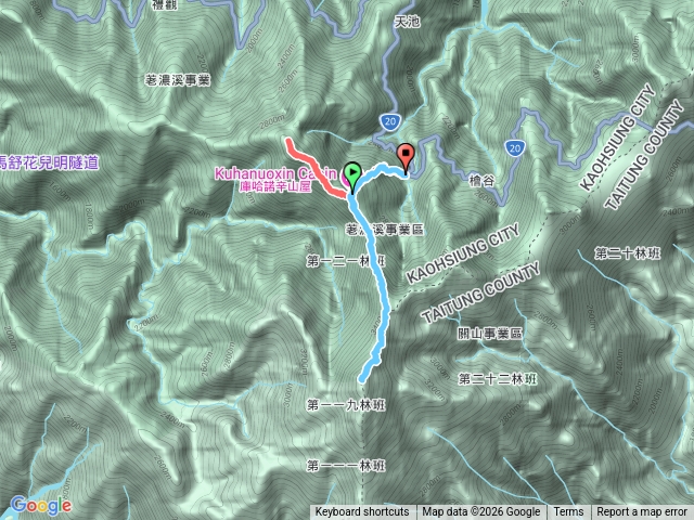 2026.01.31 - 2026.02.01 初會庫哈諾辛山、關山 2D1N，幸運從白牆中出景預覽圖