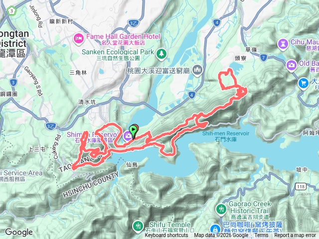 石溪縱走預覽圖