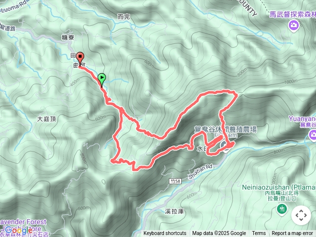 馬武督山走蓮包山O走