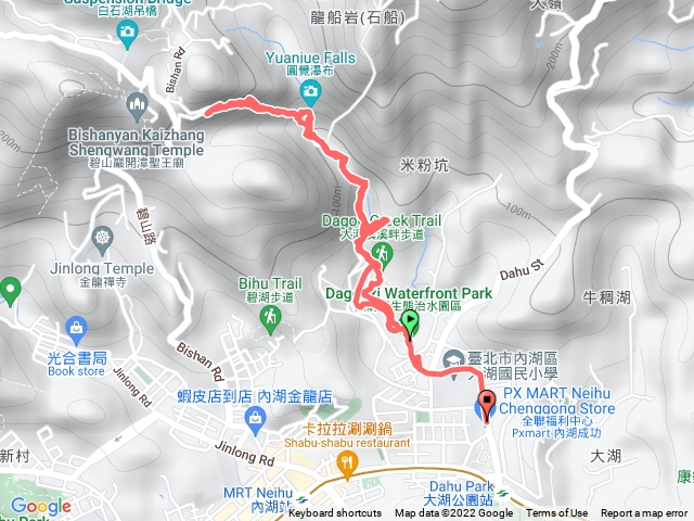 圓覺瀑布健行