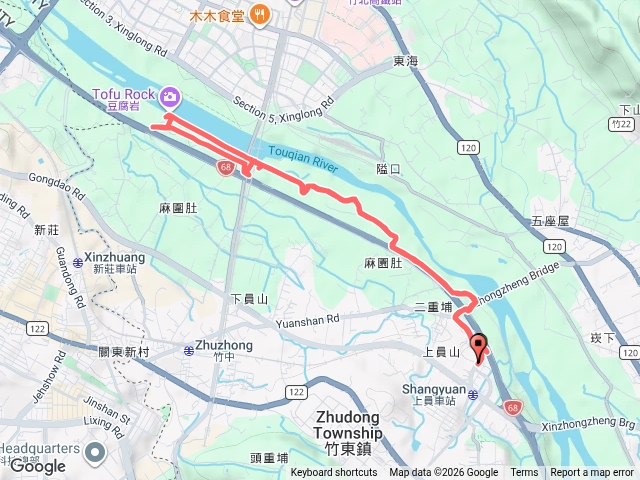 頭錢溪南岸第二段