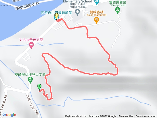 雙崎部落埋伏坪登山步道