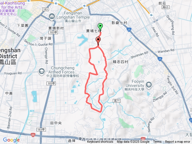 鳳凰山柏油路加志工休息站預覽圖