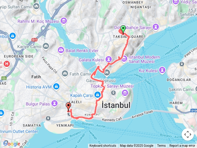 Taksim-Galata-埃及巿集-大巿集-Yenikapi