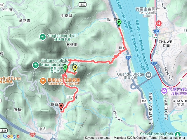 觀音山之占山（尖山）、東明山預覽圖