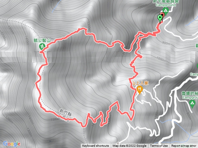 1110716雲霧步道鵝公髻山