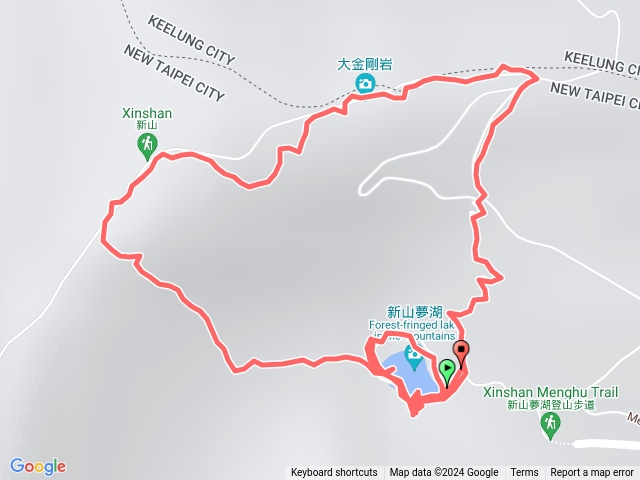 新北汐止步道新山夢湖登山