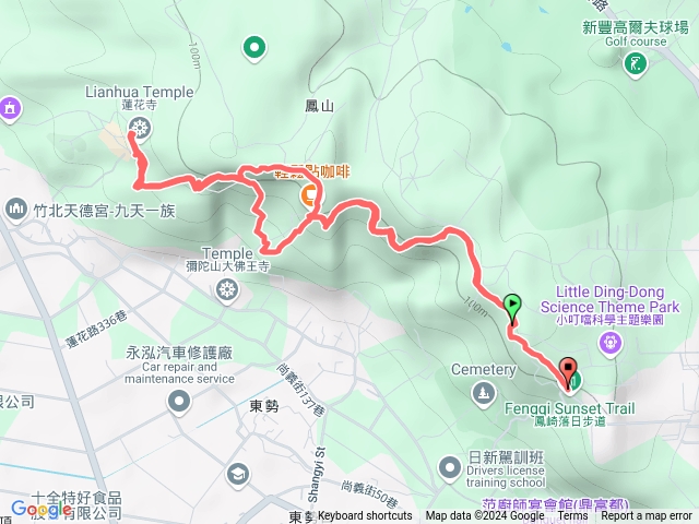 鳳崎落日登山步道