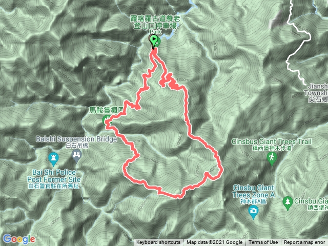 真養基布O型縱走