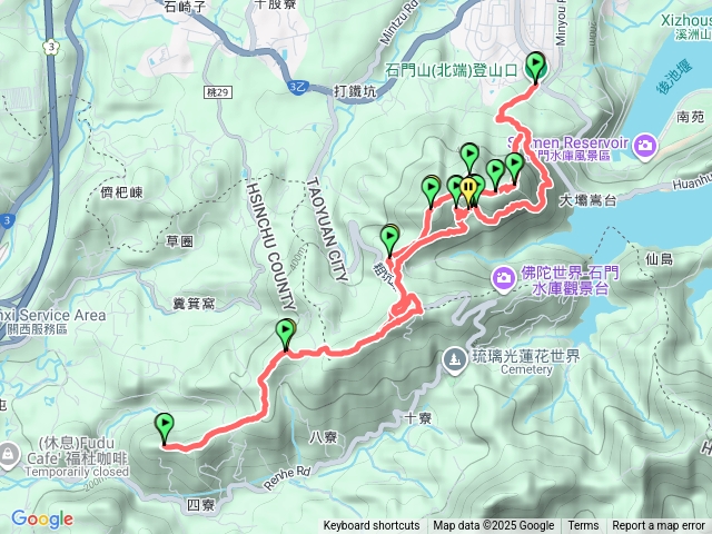 石門山樟之細路十連峰預覽圖